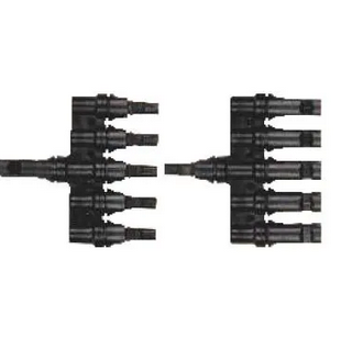 What type of connectors do solar panels use?